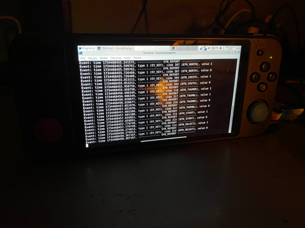 console